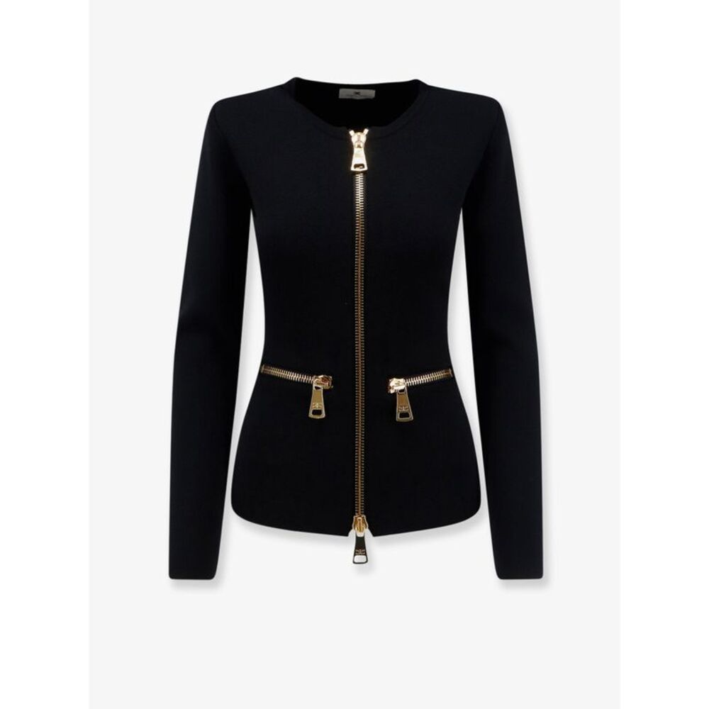Elisabetta Franchi Women Knitted Blazer With Zip